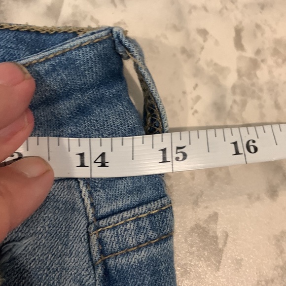 Pistola Medium Wash Distressed Ankle Zip Jeans Size 27 - Picture 11 of 13